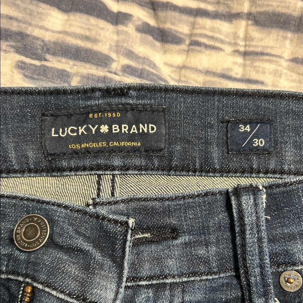 Lucky Brand Dark Blue Denim Jeans